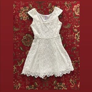 White Francesca’s dress